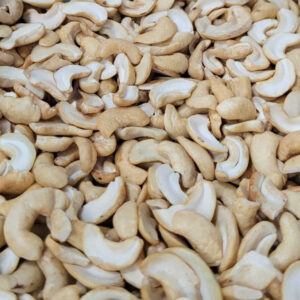 SALTED UNSATED ROASTED CASHEWS SKINLESS WS